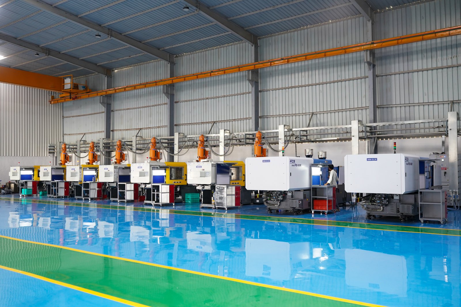 Industrial injection mould manufacturing